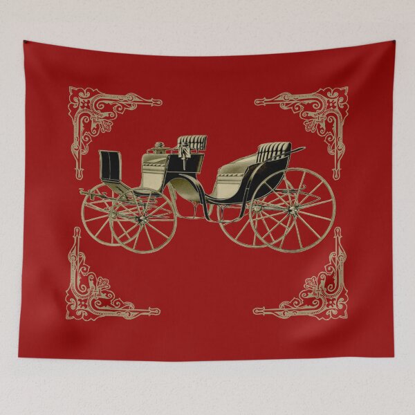 Item preview, Antique Horse Drawn Carriage designed and sold by CharJens.