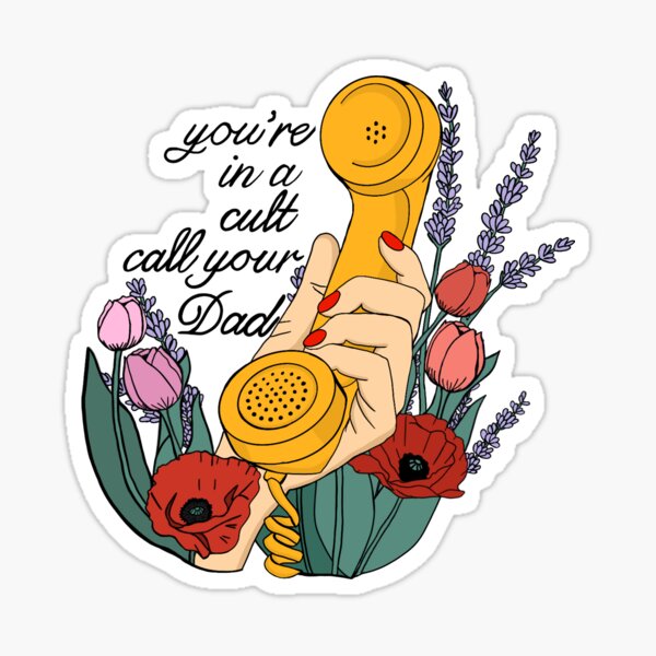 Item preview, You're in a Cult Call Your Dad Murder Podcast designed and sold by beccalikeya.