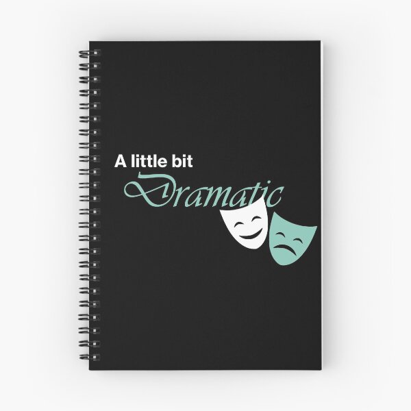 Item preview, A little bit dramatic (teal version) designed and sold by Introvert Corner.