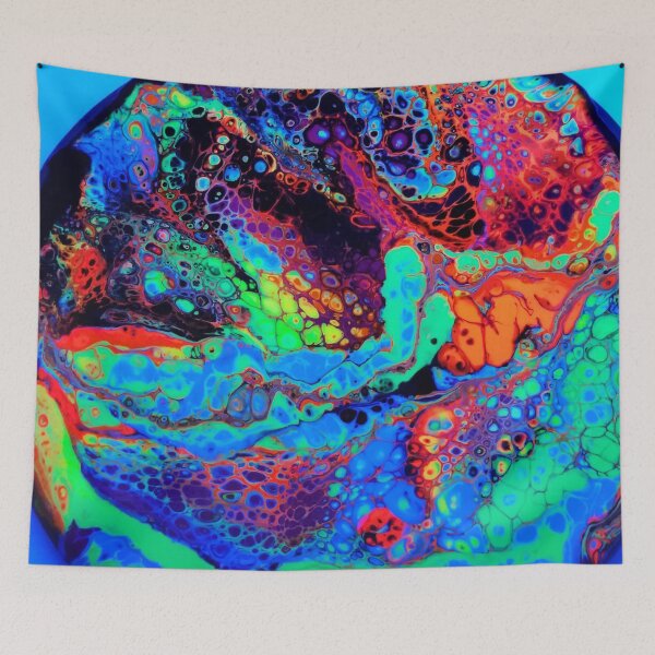 Item preview, Trippy Alien Planet by Superfluidsoul designed and sold by superfluidsoul.