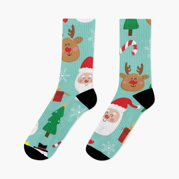 Item preview, Christmas - Santa with Reindeer designed and sold by pugmom4.