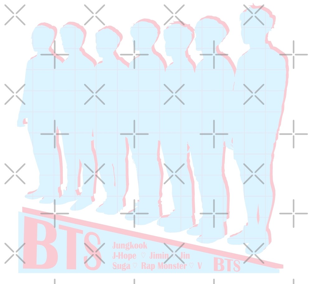 Bts Silhouette By Kpoploser Redbubble 