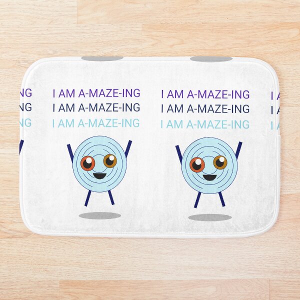 I am amazing funny Bath Mat