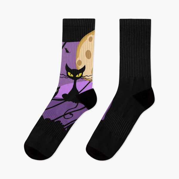 Item preview, SPOOKY CAT HALLOWEEN NIGHT designed and sold by ReignGFX.