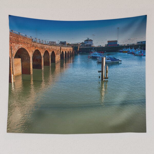 Item preview, Folkestone Harbour and Viaduct designed and sold by Dave Godden.