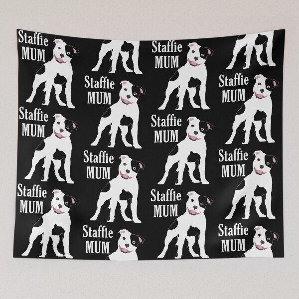 Item preview, Staffie Mum WB designed and sold by sisusisu.
