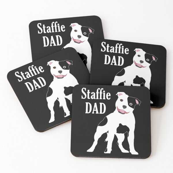 Item preview, Staffie Dad WB designed and sold by sisusisu.