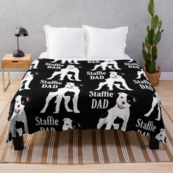 Item preview, Staffie Dad WB designed and sold by sisusisu.