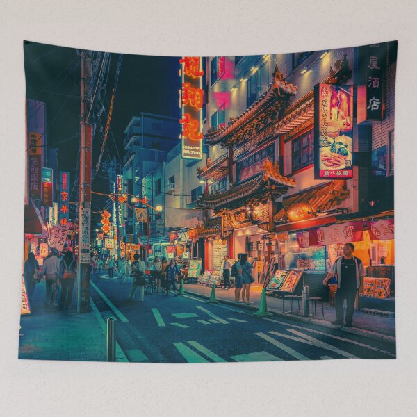 Item preview, Electric Dreams III- Japan Night Photo designed and sold by Anthonypresley.