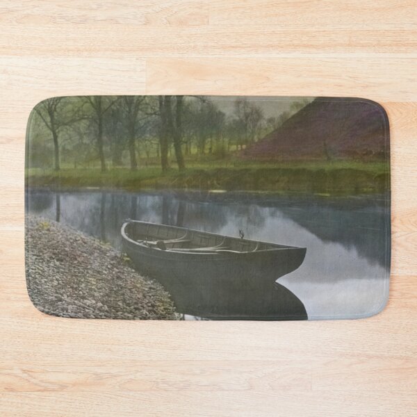 Item preview, Borrowdale Rowing Row Boat Vintage Victorian 100 Year Old Photograph designed and sold by skyfilming.