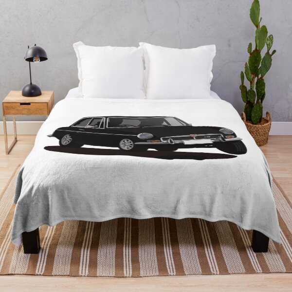 Item preview, MGB GT V8 - illustration - black designed and sold by knappidesign.