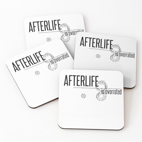 Item preview, Afterlife is overrated designed and sold by digitalcoma.
