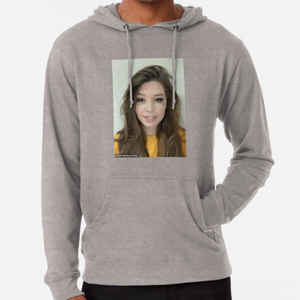 Belle delphine mugshot hoodie store