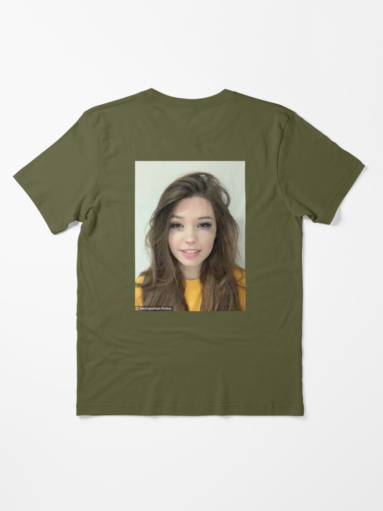 Mens Womens Tshirt Belle Delphine Mugshot Large Shirts for Men