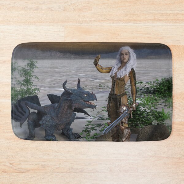 Item preview, woman and dragon designed and sold by merlin722.