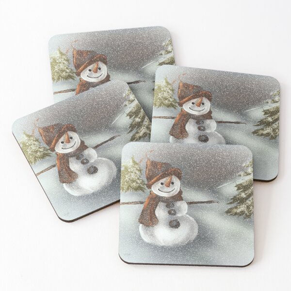 Item preview, Happy Snowman In The Snow designed and sold by Lois  Bryan.