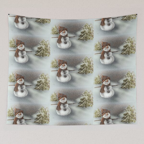 Item preview, Happy Snowman In The Snow designed and sold by Lois  Bryan.