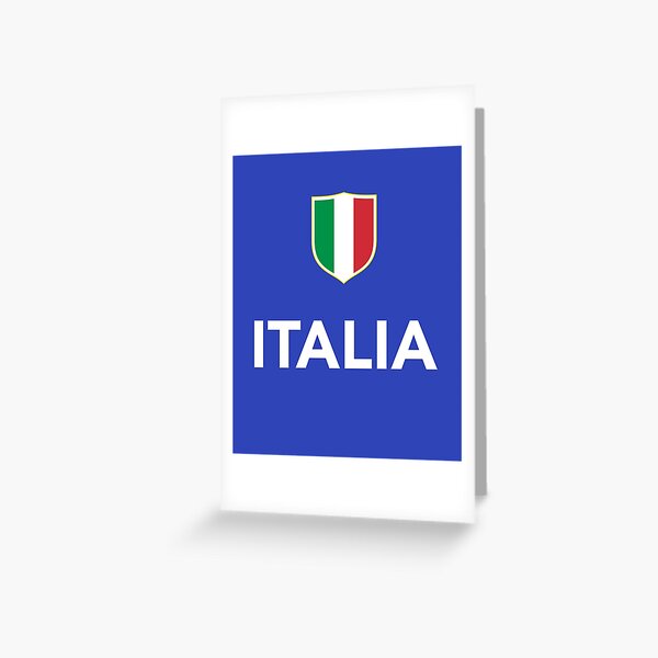 Italia Italian Forza Azzurri Greeting Card For Sale By Vladocar