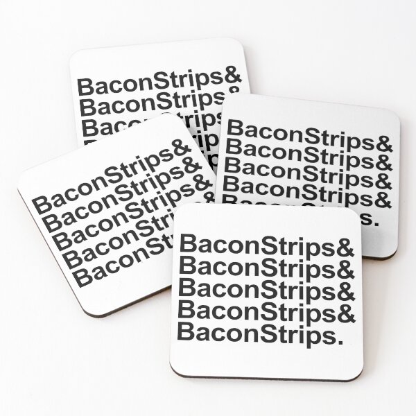Item preview, Bacon Strips List (Black) designed and sold by TheLastStand.
