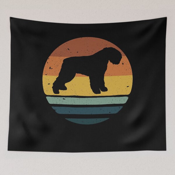 Item preview, Bouvier des Flandres Retro Vintage  designed and sold by rafaeltto.