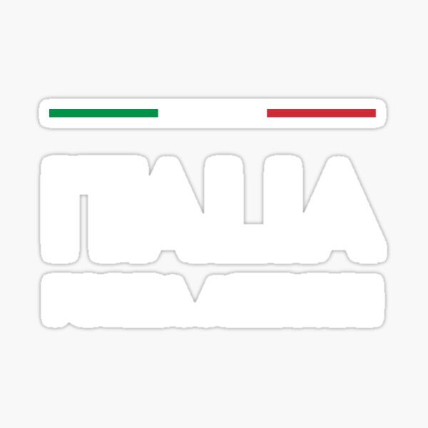 Italy Italian Forza Azzurri Sticker For Sale By Vladocar Redbubble