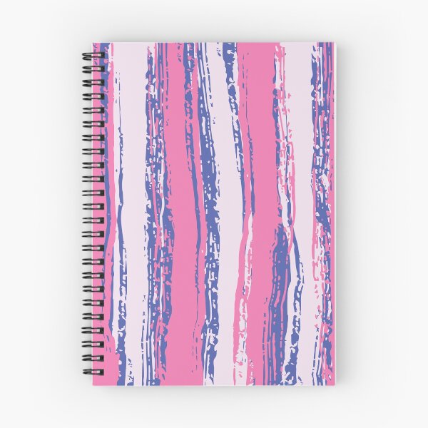 Item preview, Blue, Light & Dark Pink Stripes designed and sold by Mia Harper Design.