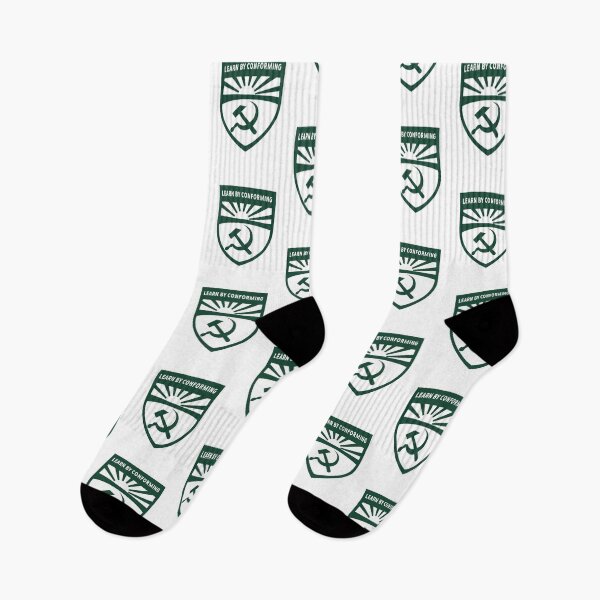 Item preview, “Learn by conforming” c a l p o l y new logo redesign designed and sold by SocksInThShower.