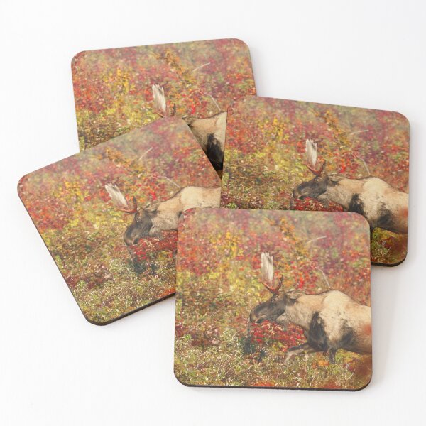 Item preview, Maine Piebald Bull Moose designed and sold by Enola Gay Wagner.