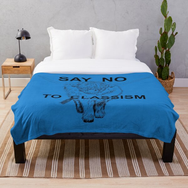 Item preview, Cow Says No To Classism designed and sold by WeirdArtsyLou.