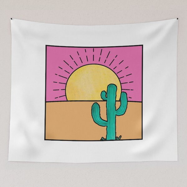 Item preview, Minimalistic Desert Sunrise  designed and sold by tangledcotton.