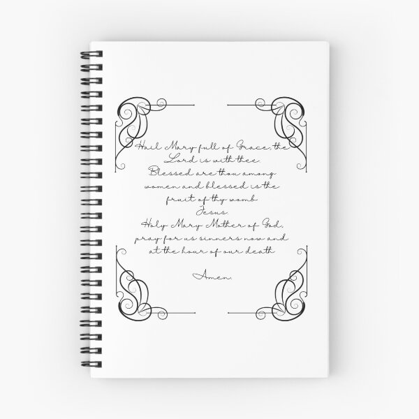 Item preview, Hail Mary Prayer, Catholic Prayer  designed and sold by Lupappdesigns.