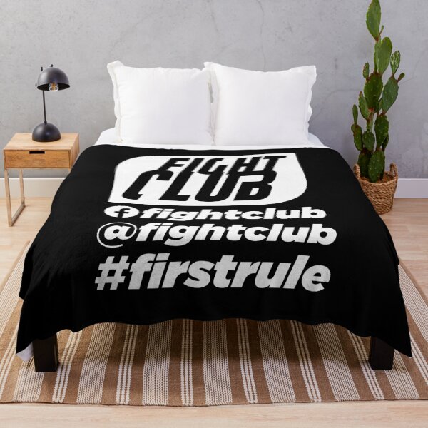 Item preview, Fight Club - First Rule - White designed and sold by Coops Clothing.