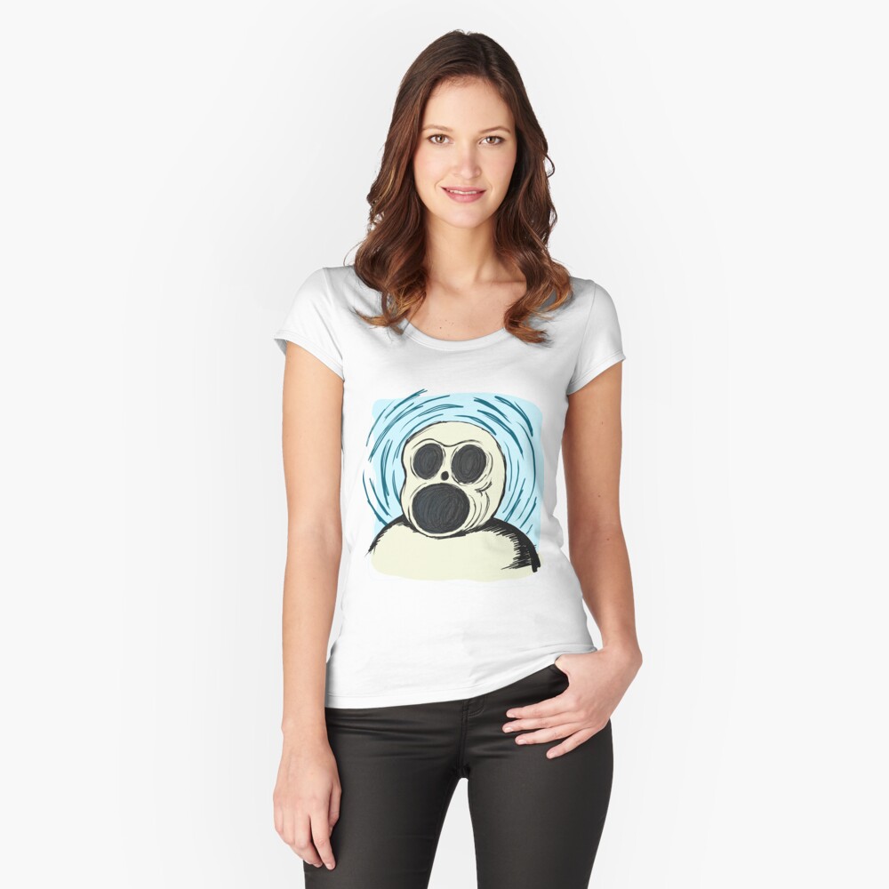 Item preview, Fitted Scoop T-Shirt designed and sold by WLTwitch.