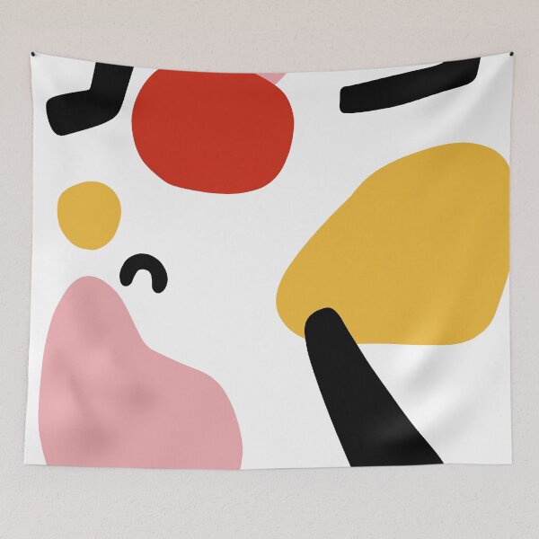 Item preview, abstract shapes nordic art designed and sold by trajeado14.