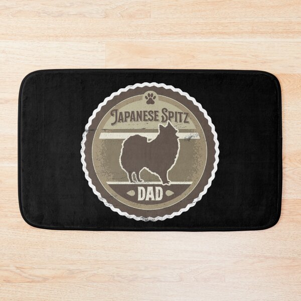 Item preview, Japanese Spitz Dad - Distressed Japanese Spitz Silhouette Design designed and sold by DoggyStyles.