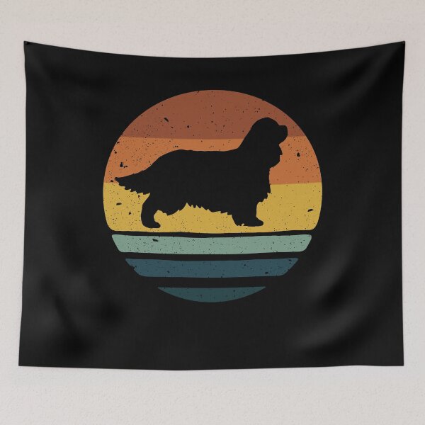 Item preview, Cavalier King Charles Spaniel Dog Retro Vintage  designed and sold by rafaeltto.