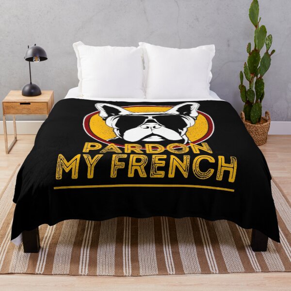 Item preview, French Bulldog funny Frenchie dog owner Pardon my french designed and sold by bledi.