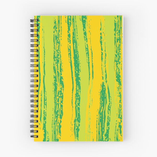Item preview, Yellow, Light & Dark Green Stripes designed and sold by Mia Harper Design.