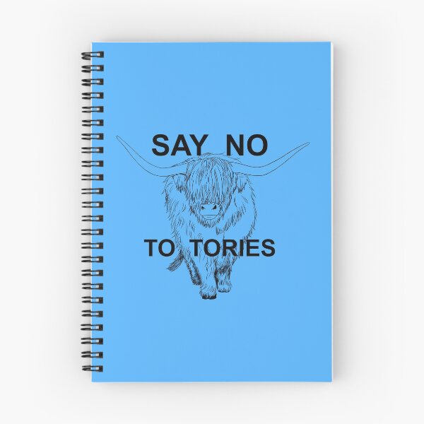 Item preview, Cow Says No To Tories designed and sold by WeirdArtsyLou.
