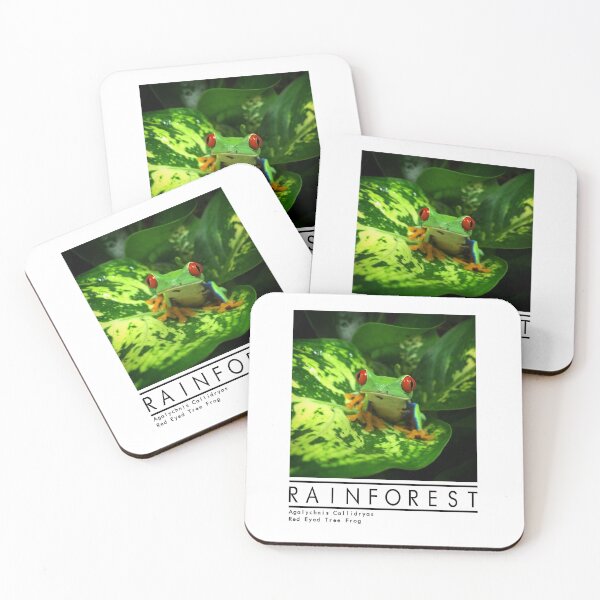 Item preview, Red Eyed Tree Frog Amphibian Rainforest designed and sold by JRRTs.