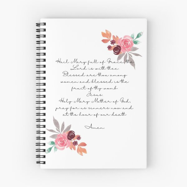 Item preview, Hail Mary Prayer, Catholic Prayer, christian prayer  designed and sold by Lupappdesigns.
