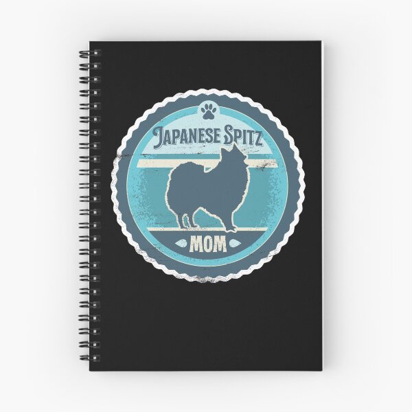 Item preview, Japanese Spitz Mom - Distressed Japanese Spitz Silhouette Design designed and sold by DoggyStyles.