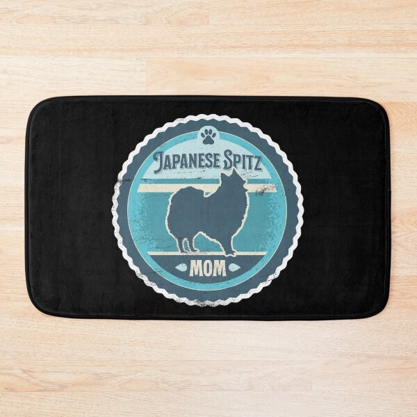 Item preview, Japanese Spitz Mom - Distressed Japanese Spitz Silhouette Design designed and sold by DoggyStyles.