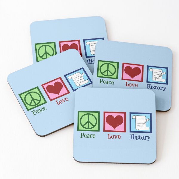 Item preview, Peace Love History Teacher designed and sold by Epic Love Designs.