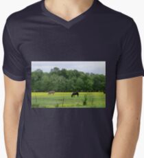 Pastureland Men's V-Neck T-Shirt