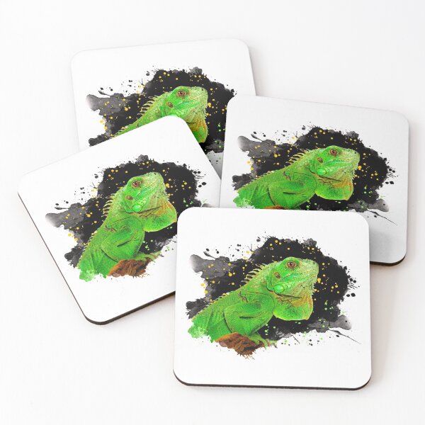 Item preview, Iguana Reptile Keeper Lizard Watercolor designed and sold by JRRTs.