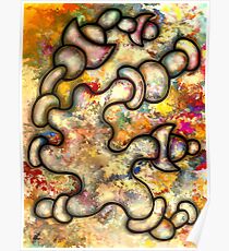 Abstract figurative Poster