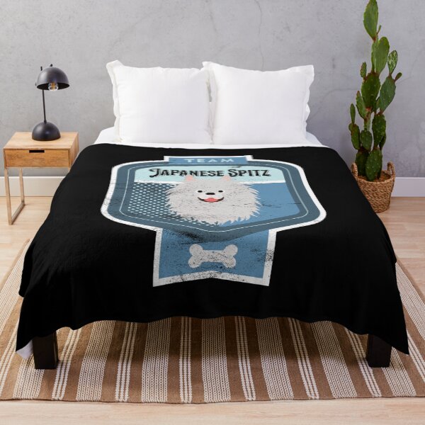 Artikelvorschau, Team Japanese Spitz - Beunruhigtes japanisches Spitz-Bier-Aufkleber-Design entworfen und verkauft von DoggyStyles.