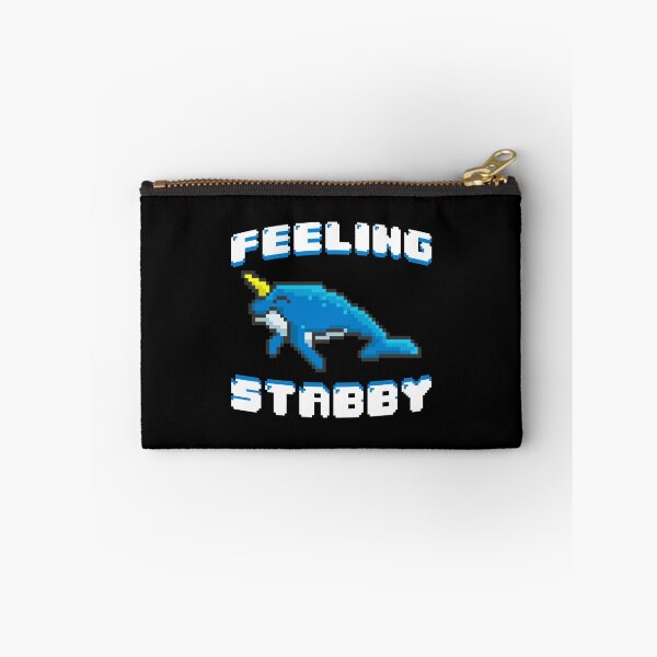 Item preview, Adorable Feeling Stabby 8-Bit Narwhal Funny Whale designed and sold by perfectpresents.