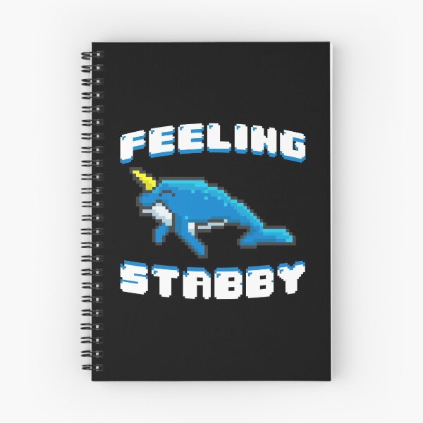 Item preview, Adorable Feeling Stabby 8-Bit Narwhal Funny Whale designed and sold by perfectpresents.